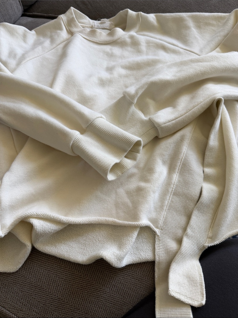 Women's Crewneck Sweater in Cream - Everyday Essential